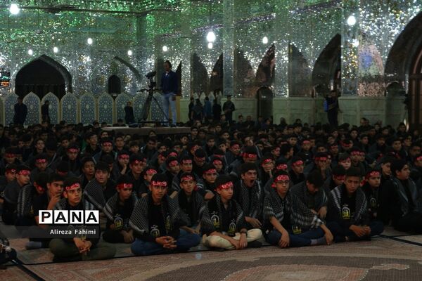 هفتمین  سوگواری احلی من العسل  در شیراز