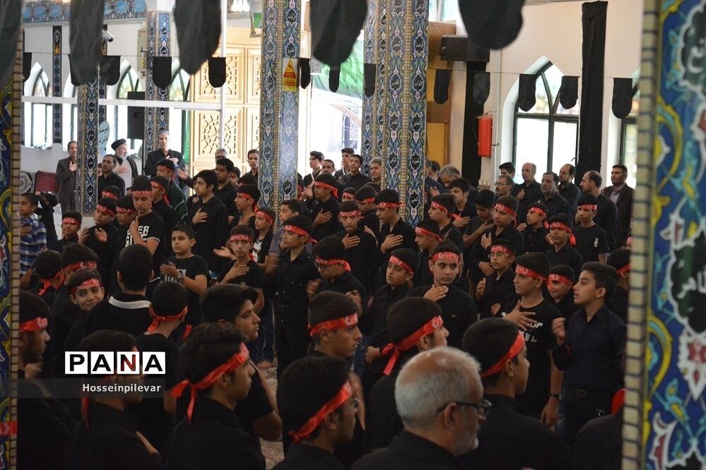 سوگواره احلی من العسل در امامزادگان باقریه شهرستان بیرجند