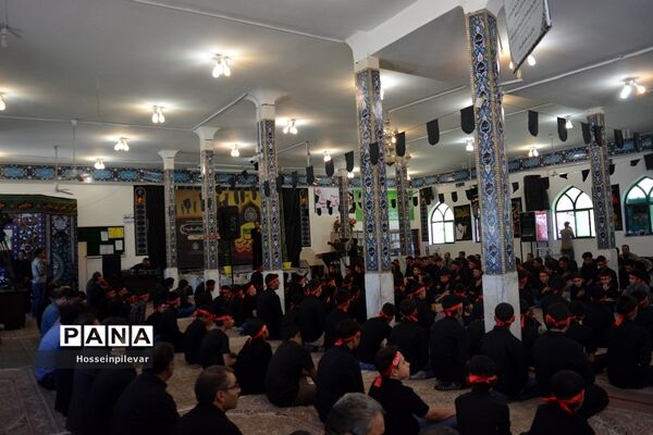 سوگواره احلی من العسل در امامزادگان باقریه شهرستان بیرجند