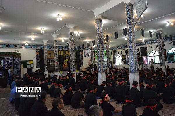 سوگواره احلی من العسل در امامزادگان باقریه شهرستان بیرجند
