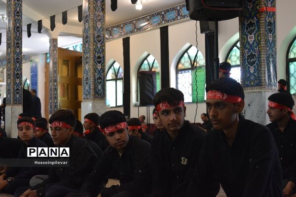 سوگواره احلی من العسل در امامزادگان باقریه شهرستان بیرجند