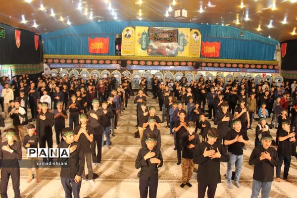 هفتمین آیین سوگواری دانش‌آموزی «احلی من العسل» در یاسوج