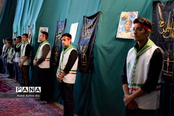 سوگواره دانش آموزی احلی من العسل در تبریز