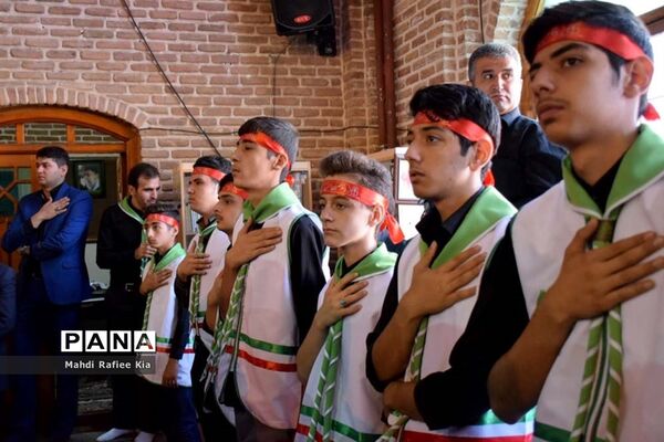 سوگواره دانش آموزی احلی من العسل در تبریز