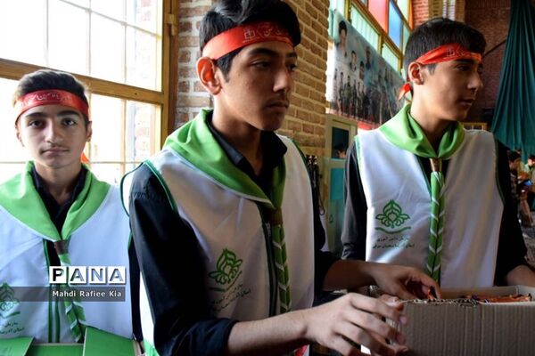 سوگواره دانش آموزی احلی من العسل در تبریز