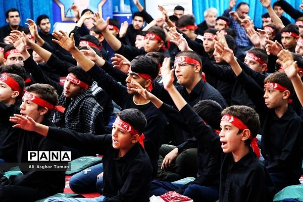 آیین سوگواری «احلی من‌العسل» در مصلی امام خمینی (ره) ارومیه