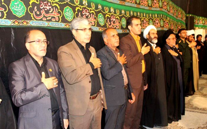 آئین سوگواره دانش آموزی "احلی من العسل" با حضور تشکل  پیشتازان در یاسوج برگزار شد