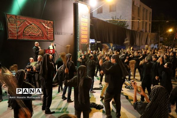 عزاداری مردم ارومیه در هیات محلی