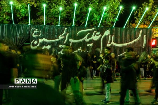 عزاداری مردم ارومیه در هیات محلی