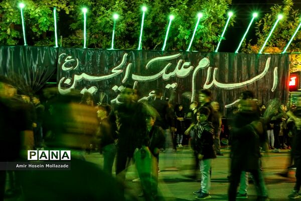 عزاداری مردم ارومیه در هیات محلی