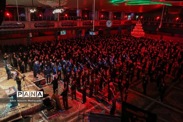 عزاداری مردم ارومیه در هیات محلی