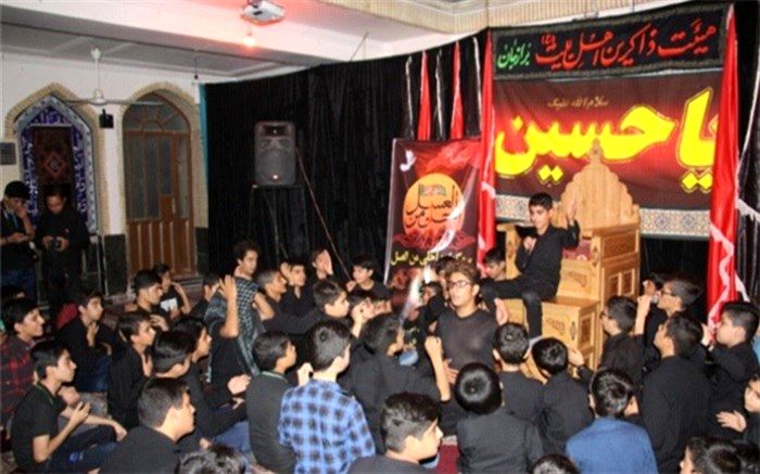 مراسم سوگواره  احلی من العسل برازجان  برگزار شد