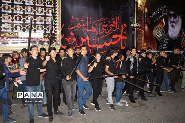 مراسم شاه حسین گویان در تبریز