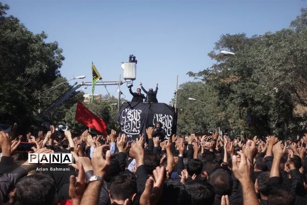 مراسم عزاداری شب تاسوعا «یوم‌العباس» در زنجان