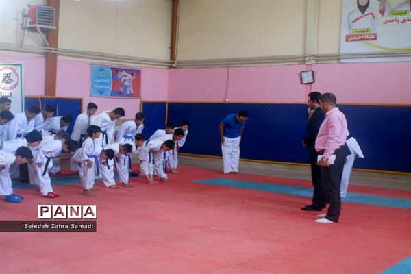 کمپ تمرینی  کاراته‌کاهای شهرستان ملارد