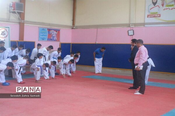 کمپ تمرینی  کاراته‌کاهای شهرستان ملارد