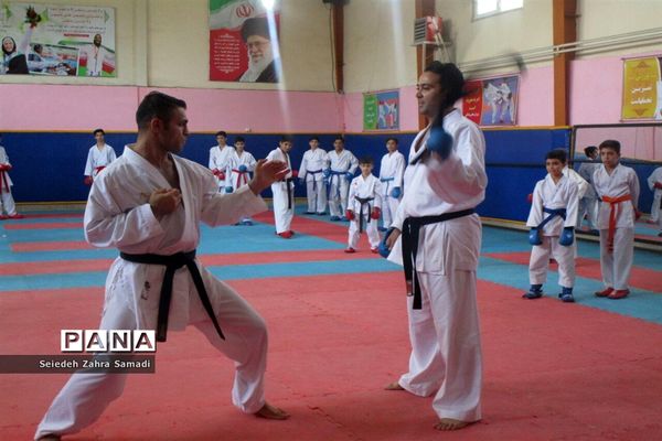 کمپ تمرینی  کاراته‌کاهای شهرستان ملارد