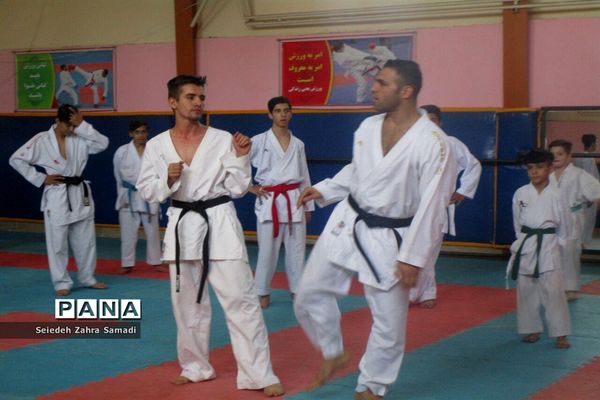 کمپ تمرینی  کاراته‌کاهای شهرستان ملارد