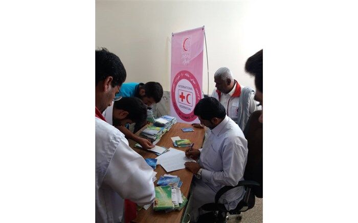 خدمت  بی پایان جمعیت هلال احمر زنجان در مناطق کم برخوردار
