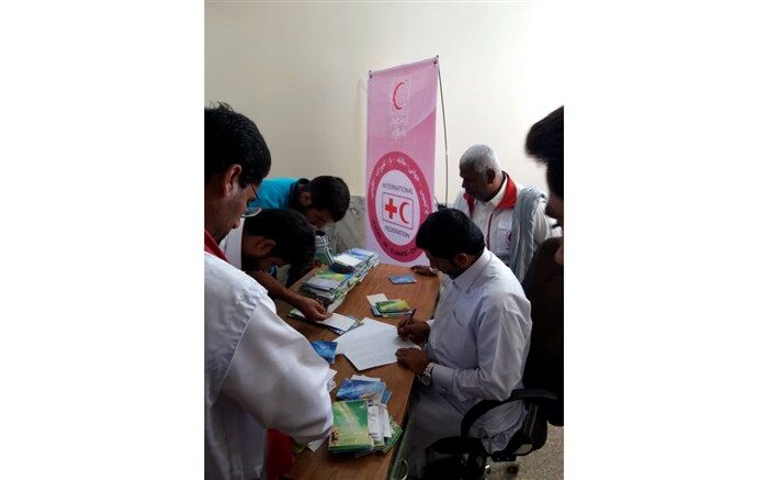 خدمت  بی پایان جمعیت هلال احمر زنجان در مناطق کم برخوردار