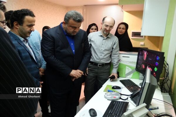 آیین بهره‌برداری از اولین دستگاه سی‌تی‌ آنژیوگرافی  در شمال کشور