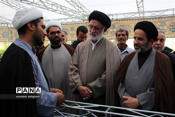 افتتاحیه  نمایشگاه ششمیم حسینی وخمیه معرفت