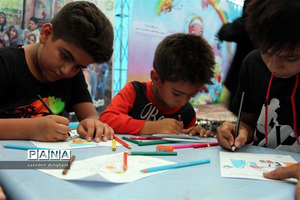 افتتاحیه  نمایشگاه ششمیم حسینی وخمیه معرفت