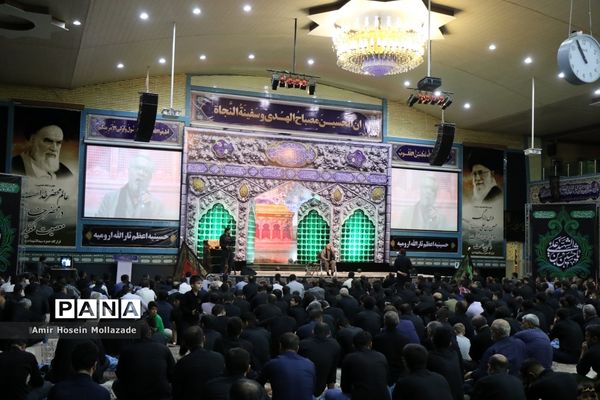 عزاداری شب دوم محرم در حسینیه عاشقان ثارالله ارومیه