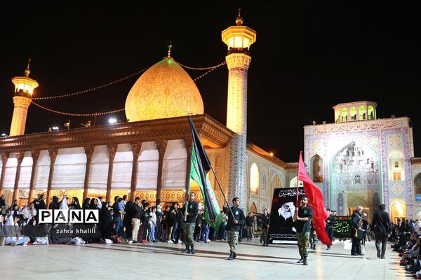 عزاداران حسینی در شیراز