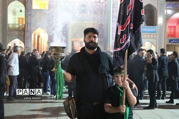 عزاداران حسینی در شیراز