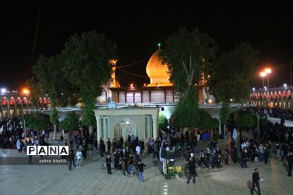 عزاداران حسینی در شیراز