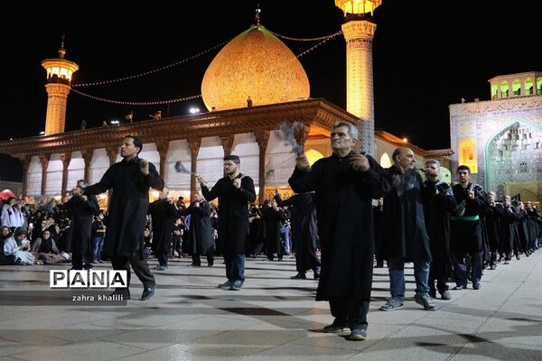 عزاداران حسینی در شیراز