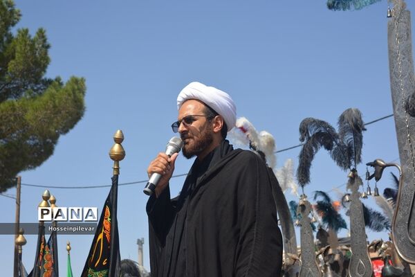 حرکت هیات های عزاداری در صبح تاسوعا در شهرستان خوسف