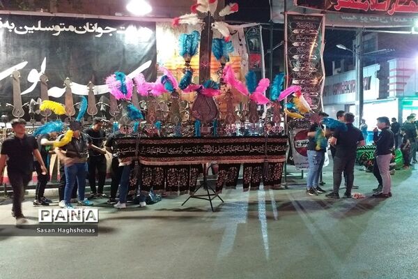 گرامیداشت یاد و خاطره سقای دشت کربلا در اسلامشهر