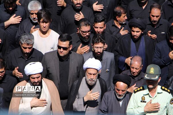 عزاداری هیات قشقایی‌های مقیم شیراز در ظهر تاسوعای حسینی