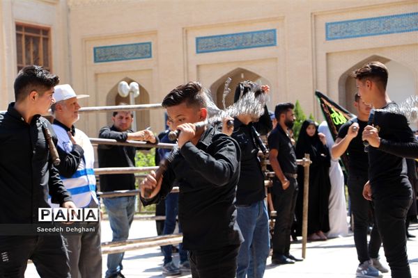 عزاداری مردم شیراز در تاسوعای حسینی