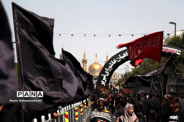 مراسم عزاداری روز تاسوعا در مشهد مقدس