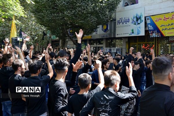مراسم عزاداری تاسوعا حسینی در شهریار
