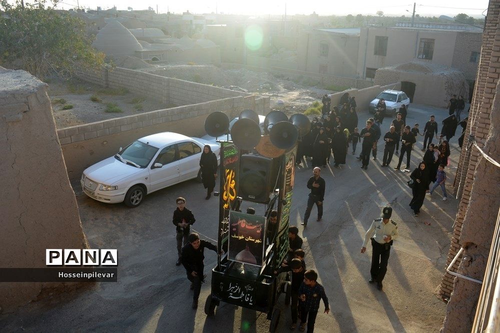 عزاداری ظهر تاسوعا در شهرستان خوسف