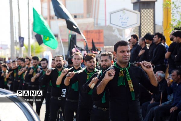 اجتماع بزرگ عزاداران حسین (ع) در بخش  گله‌دار