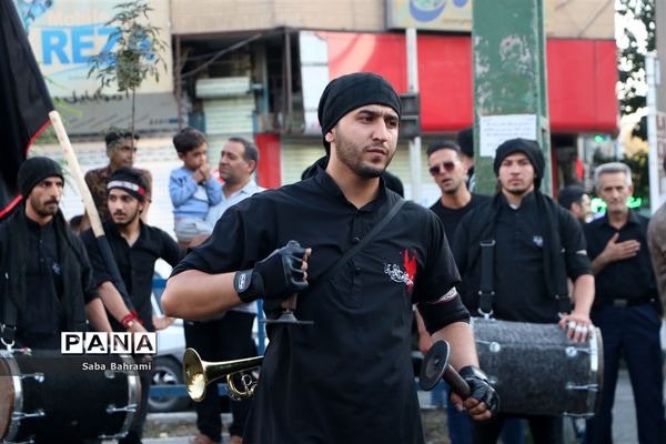 مراسم عزاداری تاسوعای حسینی درشهر قدس