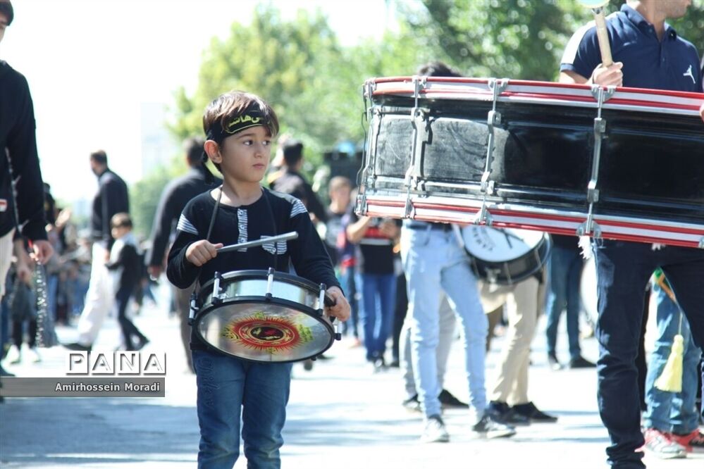 مراسم عزاداری تاسوعای حسینی در همدان