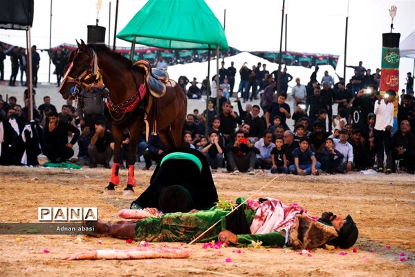 تعزیه خوانی حضرت ابوالفضل در جنوب فارس