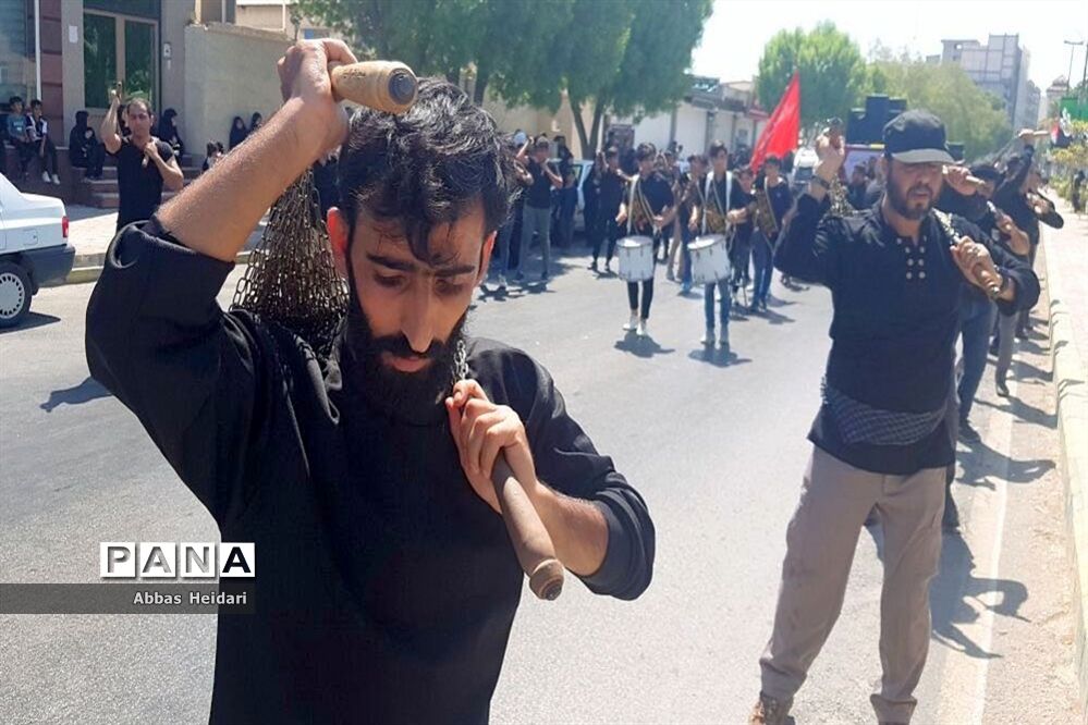 عزاداری روز تاسوعا در شهر بوشهر