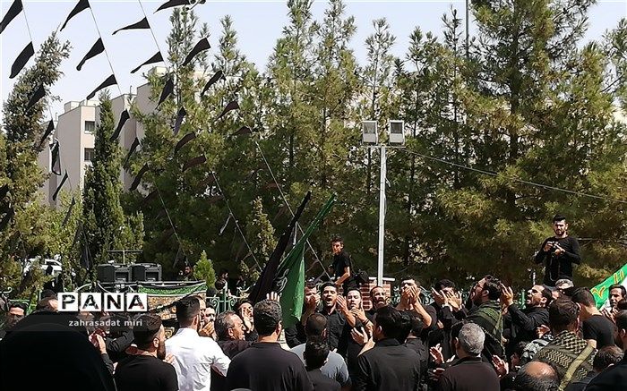 برگزاری مراسم عزاداری ابا عبدالله حسین(ع)  درخاورشهر