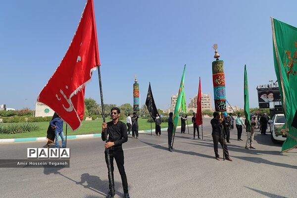 مراسم روز عاشورای حسینی در کیش