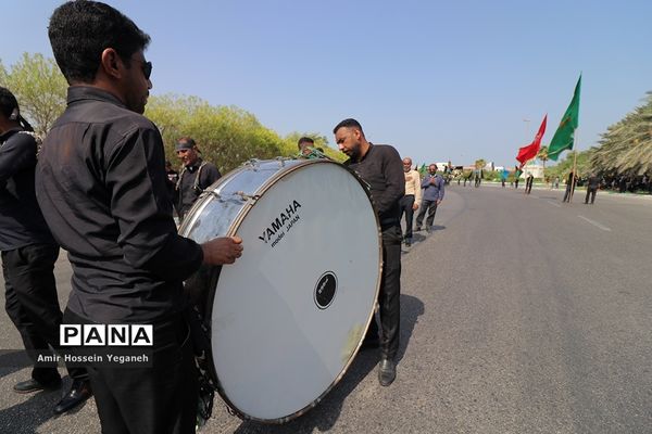 مراسم روز عاشورای حسینی در کیش