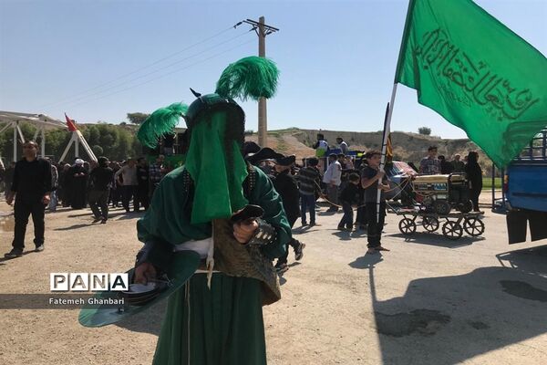آیین عزاداری حسینی در شهرستان باغملک