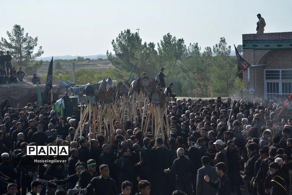 مراسم بیل‌زنی در شهرستان خوسف
