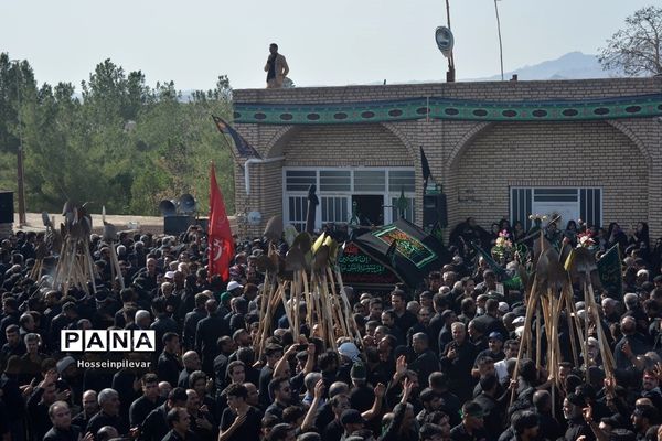 مراسم بیل‌زنی در شهرستان خوسف